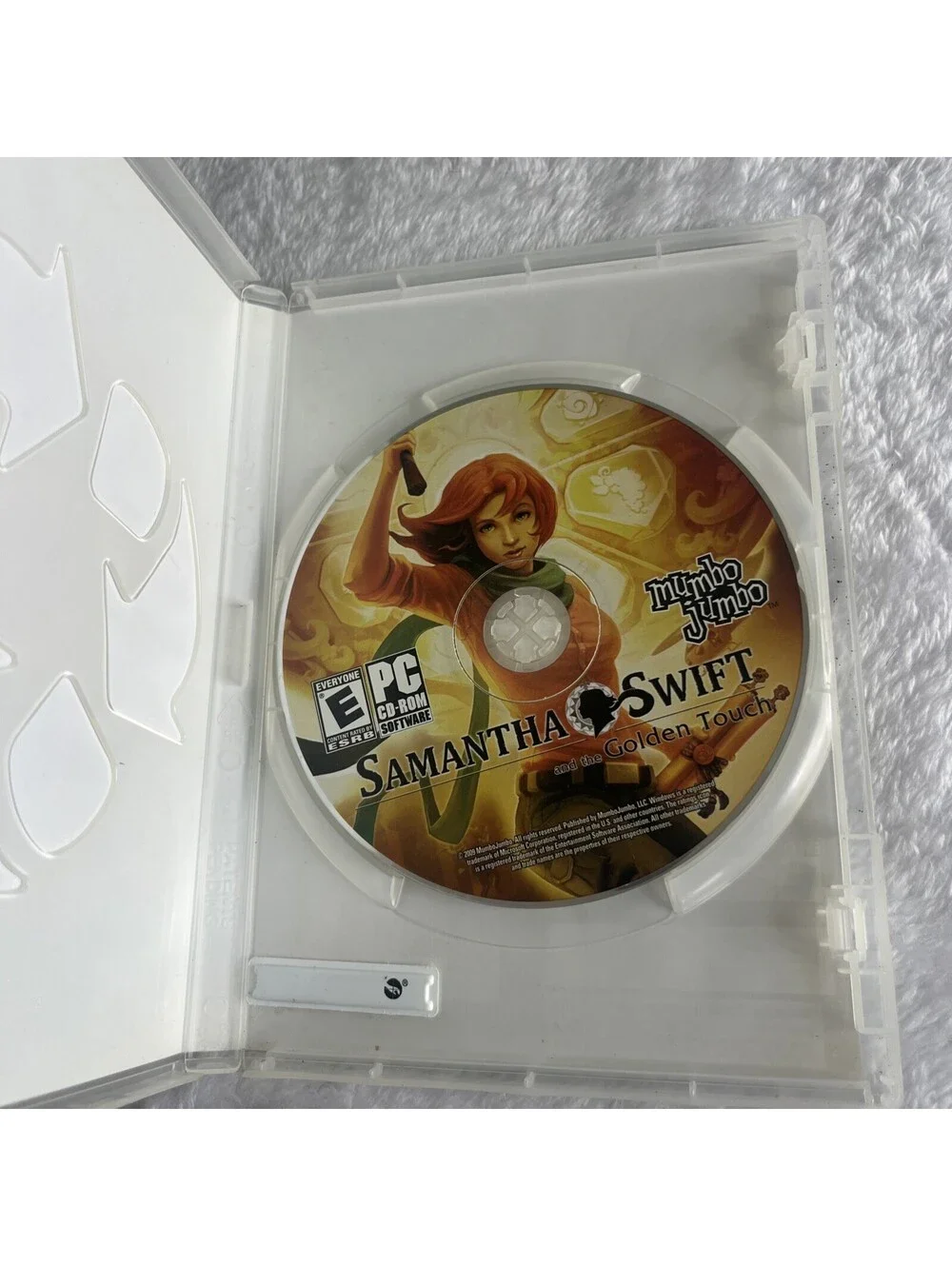 SAMANTHA SWIFT AND THE GOLDEN TOUCH PC CD-ROM Game MumboJumbo